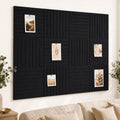 Stripe Felt Bulletin Board Tiles, Cork Board Alternative 48 x 36 in