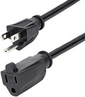 StarTech 20ft Power Extension Cord, 13A 125V, 16AWG, Black (PAC10120)