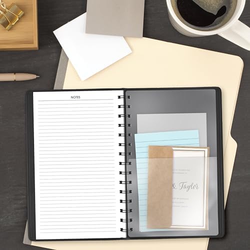 AT-A-GLANCE 2027 Appointment Book Planner, Daily, 5" x 8", 24-Hour, Black (702030527)