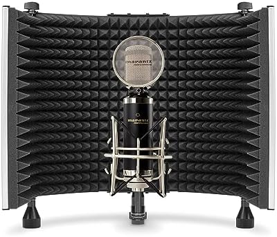 Marantz Professional Sound Shield | Professional Vocal Reflection Filter Featuring Studio-Grade EVA Acoustic Foam