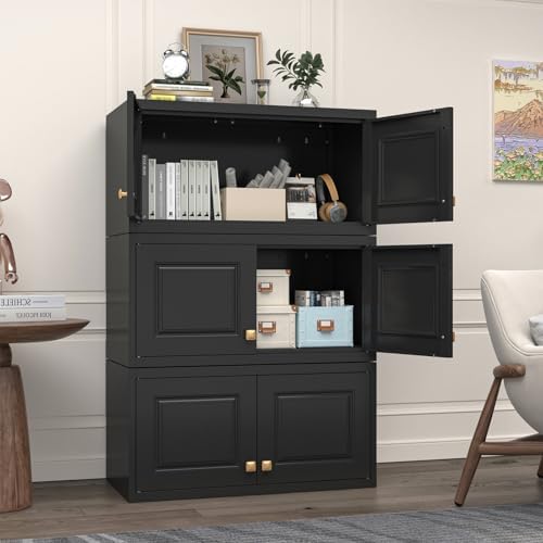 SteeLoong 15”Metal Well Storage Cabinet,Upper Cabinet for Wardrobe