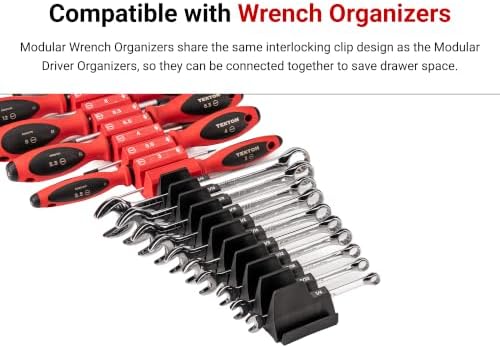 TEKTON 15-Tool Modular Driver Organizer Set | ODM91115