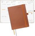POPRUN 2027 Planner, 6.5" x 8.5", Daily Weekly and Monthly Appointment Book