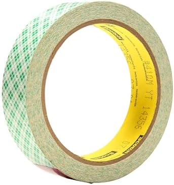 3M Double Coated Paper Tape 410M, Natural, 1 in x 10 yd, 5 mil, 1 Roll, Quick Grab and Dependable Hold