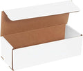 Top Pack Supply Corrugated Mailers, 10" x 4" x 3", White (Pack of 50)
