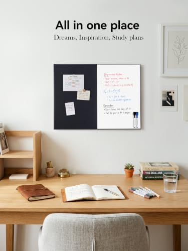 ARCOBIS Cork Board White Board Combo
