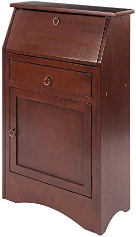 Winsome Regalia Secretary Desk, Antique Walnut