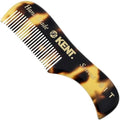 Kent 81T TY (2.8) Pocket Comb - Fine Tooth Beard, Mustache, and Grooming Comb for Travel Styling Kit