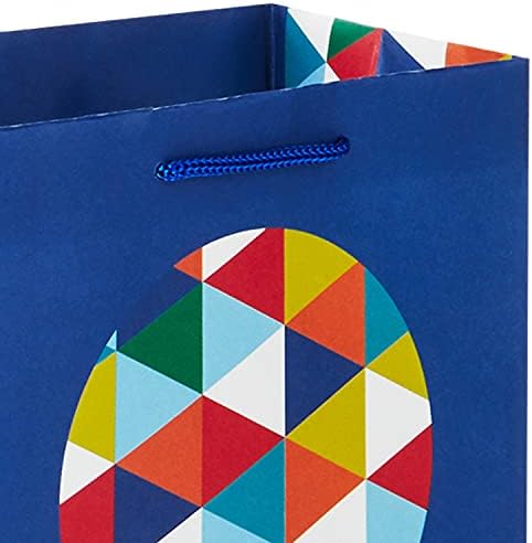 Hallmark Gift Bag Assortment, 12-Pack, 3 Sizes (Birthday, Stripes, Dots)