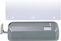 Bostitch Office Electric 3-Hole Punch, Dual Paper Loading, Heavy Duty, Jam-Free 20 Sheet Capacity, AC Adapter or Battery Powered, Space Saving, Grey, (EHP20-GRY)