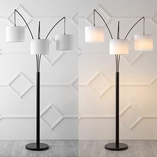 JONATHAN Y Barrie 3-Light Arc Floor Lamp 78.5" Metal, Oil Rubbed Bronze