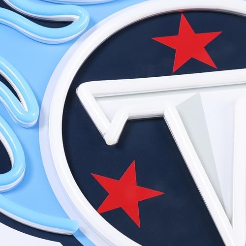 NFL Team Logo LED Neon Light Up Sign
