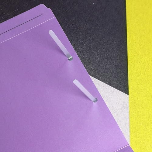 OLYMPX 1000 Pcs of 2” Capacity Premium Metal Prong Paper Fastener Bases, 2.75 Inch Base for Paper File Clip Folder Accessories (Pack of 10 Boxes)