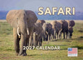 Safari Calendar 2027 Wild Animals Monthly Wall Calender 12 Month