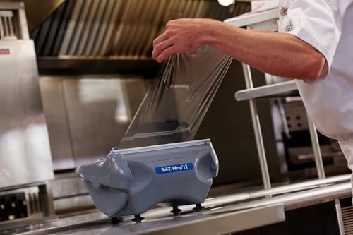 Carlisle FoodService Products SW12 Saf-T-Wrap Foil/Film Dispener for 12" Rolls,Gray