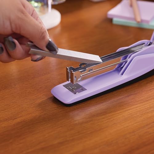 Swingline Stapler, 20 Sheet Capacity, 545 Desktop Stapler, Lavender (S7054512), Regular (Pack of 12)