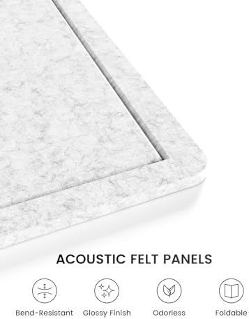 Fluxynara 35.4" x 23.6" Bulletin Board, Light Gray