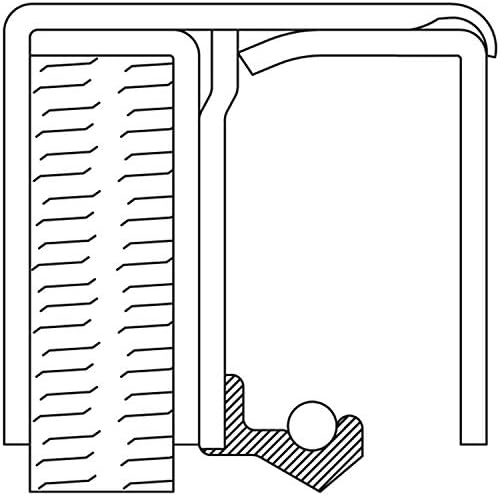 National 7457N Differential Pinion Seal for 1987-1990 Chevrolet Camaro