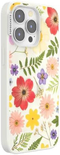 PopSockets iPhone 13 Pro Phone Case with MagSafe- Wild Blooms