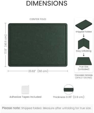 Fluxynara 23.6" x 17.1" Bulletin Board, Pine Green
