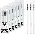 TAE-S Taekwondo Gift Pencils HB with Eraser & PVC Case, White (30 Count)