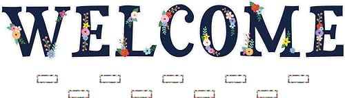 Teacher Created Resources Wildflowers Welcome Bulletin Board (TCR6695)