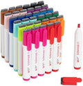 U Brands Dry Erase Markers Chisel Tip Set, 36 Pack, Assorted Colors, Whiteboard Pens with Chisel Point and Built In Eraser Caps, Low Odor Ink, Dry Erase Markers For Classroom, Office, Or Home