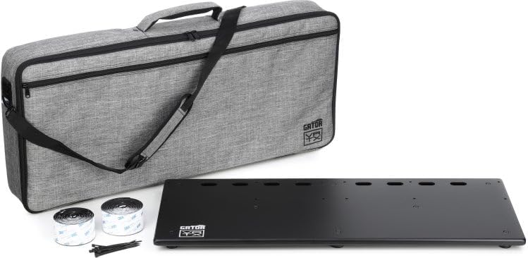 Vertex by Gator Tour Elite Series 31" x 13" Pedalboard w/Padded Gig Bag, (GV-TE3113-GB)