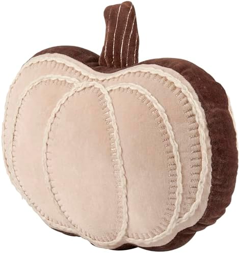 Primitives by Kathy Pumpkin Shaped Velvet Pillow