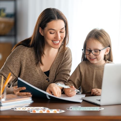 JarThenaAMCS 60Pcs Fall Stationery Set Orange Blue Pumpkin Sticky Note Pads with Pumpkin Leaves Ballpoint Writing Pens for Autumn Harvest Thanksgiving Party Favors Supplies