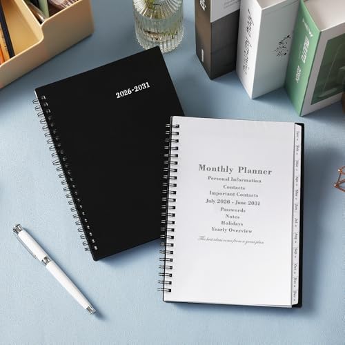 2026-2031 Monthly Planner/Calendar - Jul. 2026 - Jun. 2031, 6.2" x 8.3"