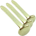 Clipco Paper Fasteners Large 1-Inch Brass Plated (300-Pack)