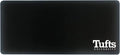 Tufts University Classic Cloth Desk Mat, Durable Office Supplies, Non-Slip Base, Responsive Desk Pad with Smooth Cloth Surface, Black