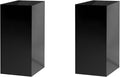 Marketing Holders 2 Pack Acrylic Display Riser Box Tall Pedestal Stand No Lids Art Glossy Black 12" x 12" x 32" Event Flower Arrangement Plant Stand Retail Product Riser