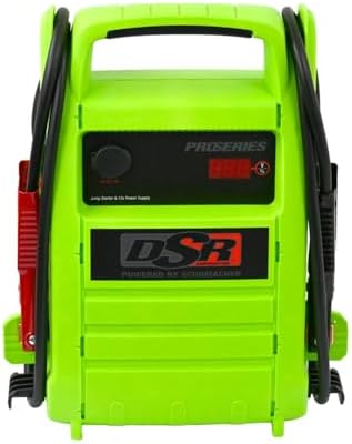 Schumacher Electric DSR Pro Series Portable Jump Starter & Power Station - 12V Jump Box for Car, SUV & RV Batteries - 2000 Peak Amps & 325 Cold Cranking Amps - 12V DC Power Outlet - DSR168G