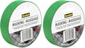 Scotch Expressions Masking Tape, 3" Core, 0.94" X 20 Yds, Primary Green (Pack of 2)