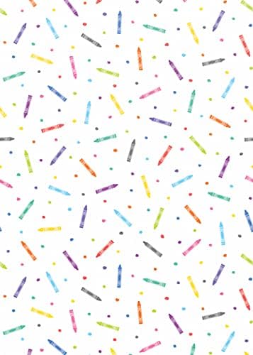 Teacher Created Resources Colorful Crayons Better Than Paper Bulletin Board Roll (Pack of 2)