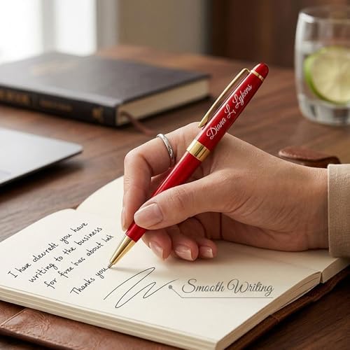 Personalized Business Ballpoint Pens - Quality Pens Metal Body no plastic