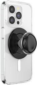 PopSockets Phone Grip for MagSafe, Magnetic Holder- BonBon Black | Removable, For Kindle / Android / iPhone, With Magnet, Black, Electronic Accessories, For iPad/Kindle/iPhone/Android