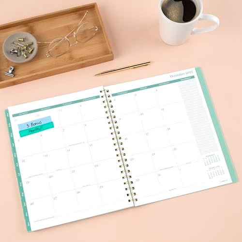 Mead Cambridge 2027 Planner, Weekly & Monthly, 8.5" x 11", Glimmer (1843-905-27)