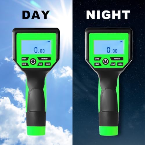 Zozen Measuring Wheel Digital Display, Imperial/Metric,12.5” Green Roller