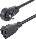 StarTech 3ft Power Extension Cord, 16AWG, Black (RTPAC1013)