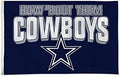 NFL Rico Industries Standard 3' x 5' Banner Flag Single Sided - Indoor or Outdoor - Home Décor