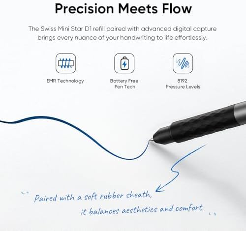 XPPen Note Plus Digital Notebook with Pen Syncs to Phone