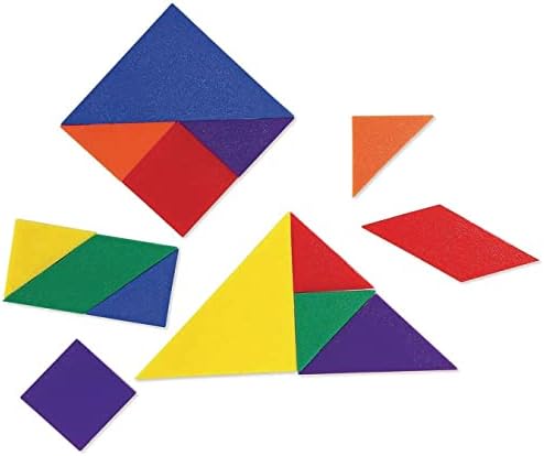 Learning Resources 6-Color Tangrams