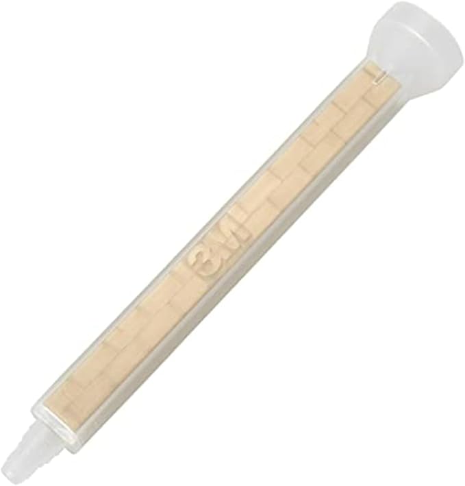 3M 8193 Mixing Nozzle, Cascade Mix/Meter Nozzle, Manual/Pneumatic Applicator Use, 1 Pack, 6/Bag