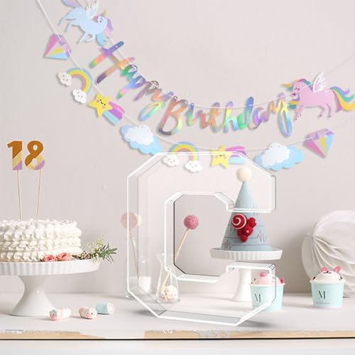 11" Acrylic Letter Charcuterie Tray,Fillable Alphabet & Number Box(Letter C)