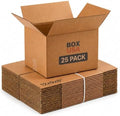 BOX USA 12 x 9 x 8 Corrugated Cardboard Boxes, Small 12"L x 9"W x 8"H, Pack of 25 | Shipping, Packaging, Moving, Storage Box for Home or Business, Strong Wholesale Bulk Boxes