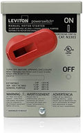 Leviton 30 Amp, 600 Volt, Toggle in Type 3R Enclosure Three-Pole, Industrial Grade, Grounded To Enclosure, N3303-DS, Gray