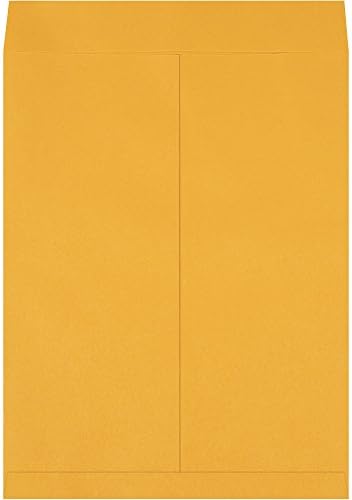 Top Pack Supply Jumbo Envelopes, 17" x 22", Kraft (Pack of 100)